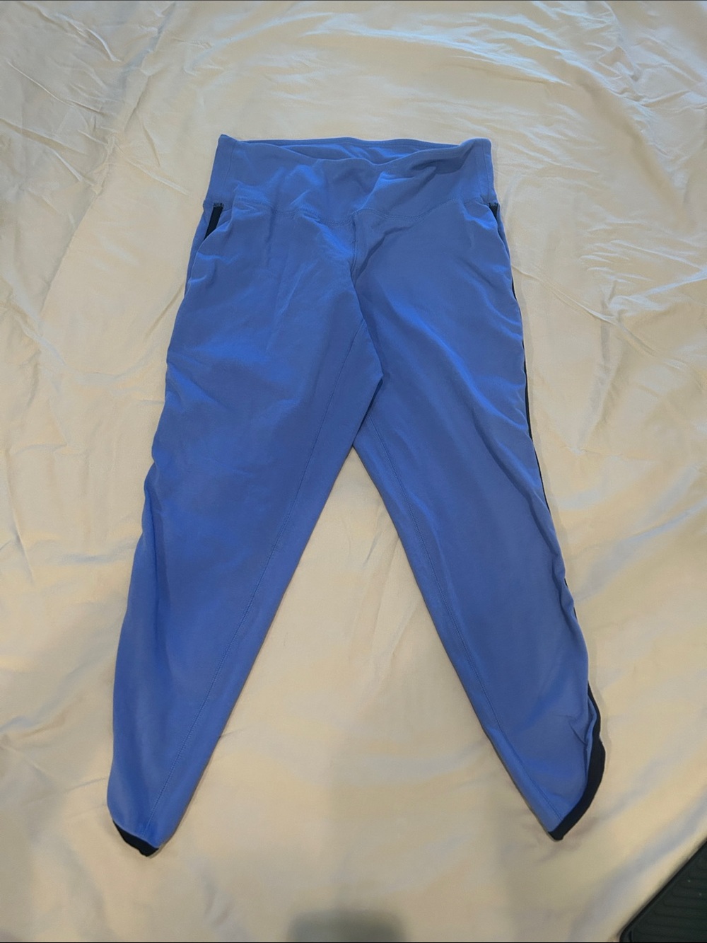 Lane Bryant purple with black accent Jeggings size 14/16